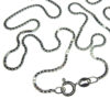 Sterling zilver venetiaans collier 1.0 mm schakel